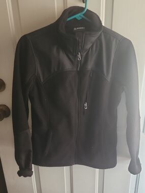 Snozu Black Full-Zip Utility Jacket